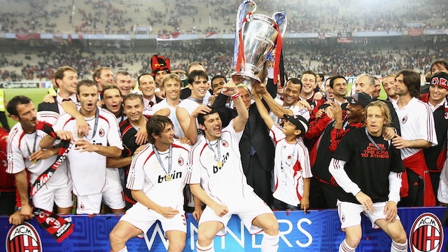 AC Milan vô địch C1 mấy lần?